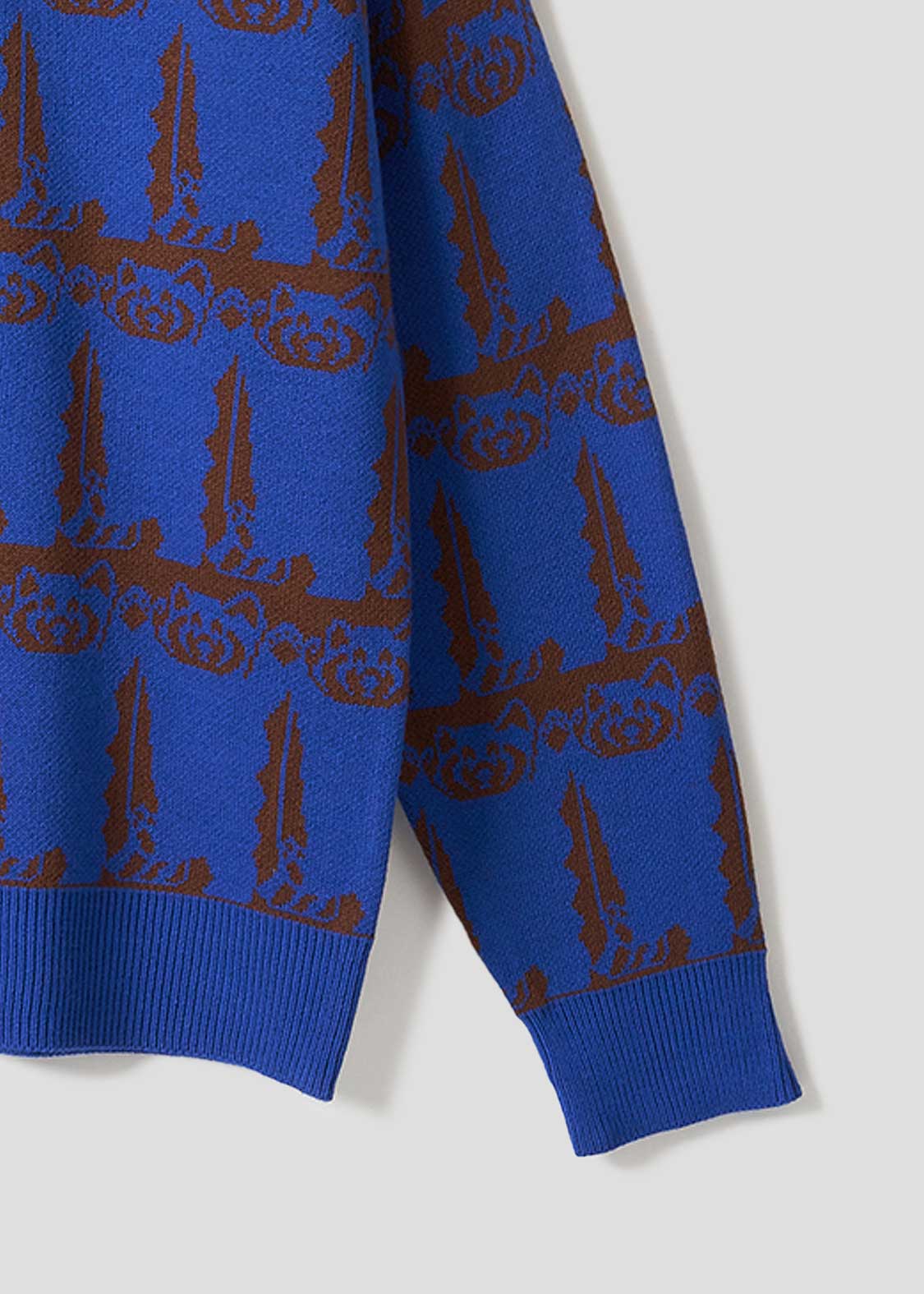 イカクダンス｜ウォッシャブルジャカードニット｜ユニセックス