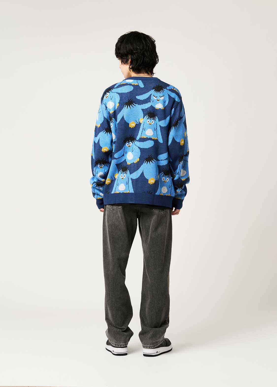 プー｜ジャカードニットカーディガン｜ユニセックス｜グラニフ(graniph