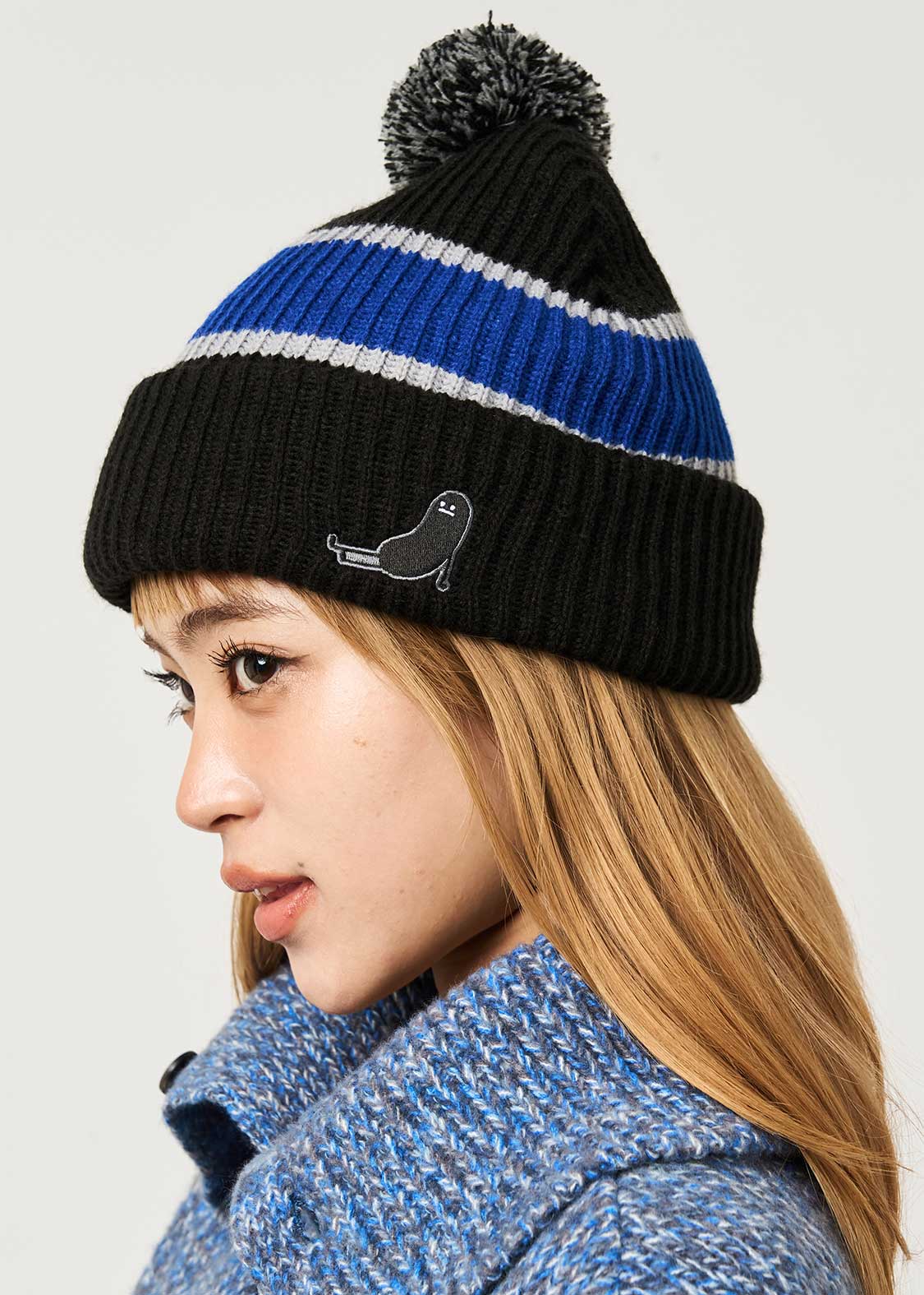 ビューティフルシャドー｜ニットラインマフラー｜ユニセックス