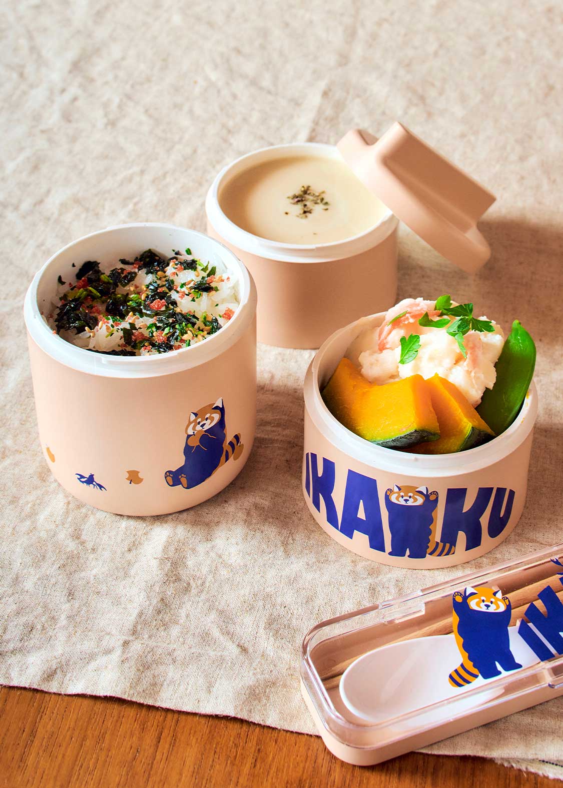 イカク｜tutu 3段ランチボックス｜グラニフ(graniph)公式オンラインストア