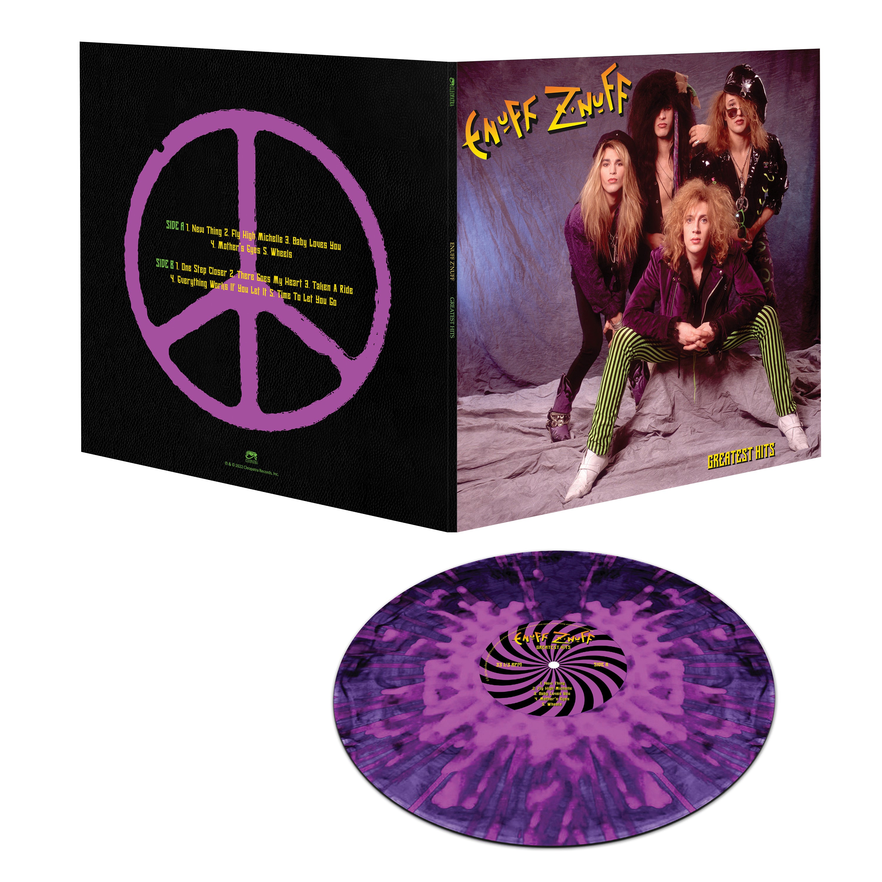 Enuff Z'Nuff - Greatest Hits (Purple Splatter Vinyl) - Cleopatra