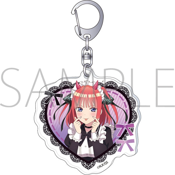 五等分の花嫁∽ アクリルキーホルダー／（小悪魔メイド） 中野二乃