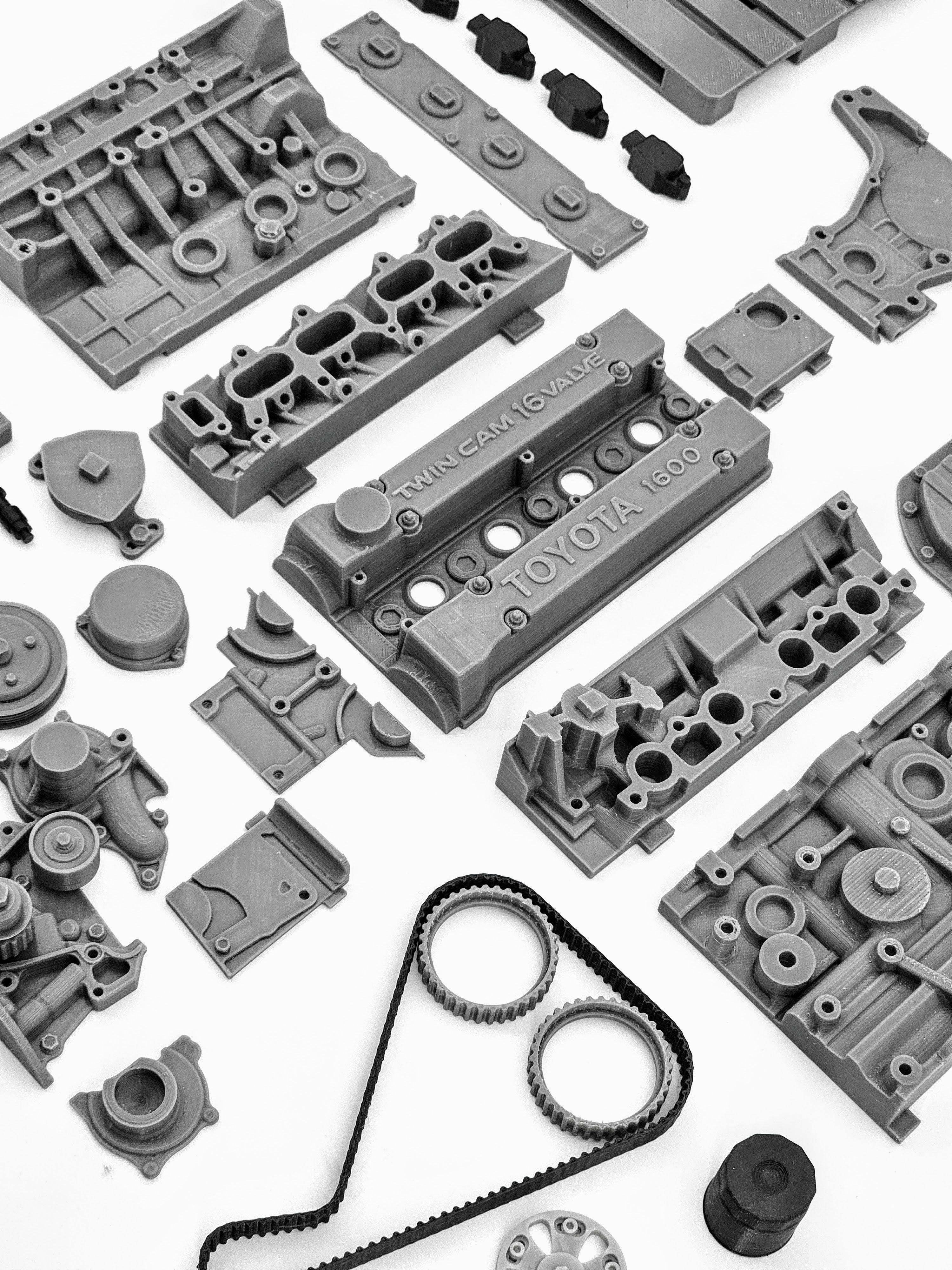 1/4 Toyota 4A-GE 16V Tuned Engine - DIY Kit – dbsworks