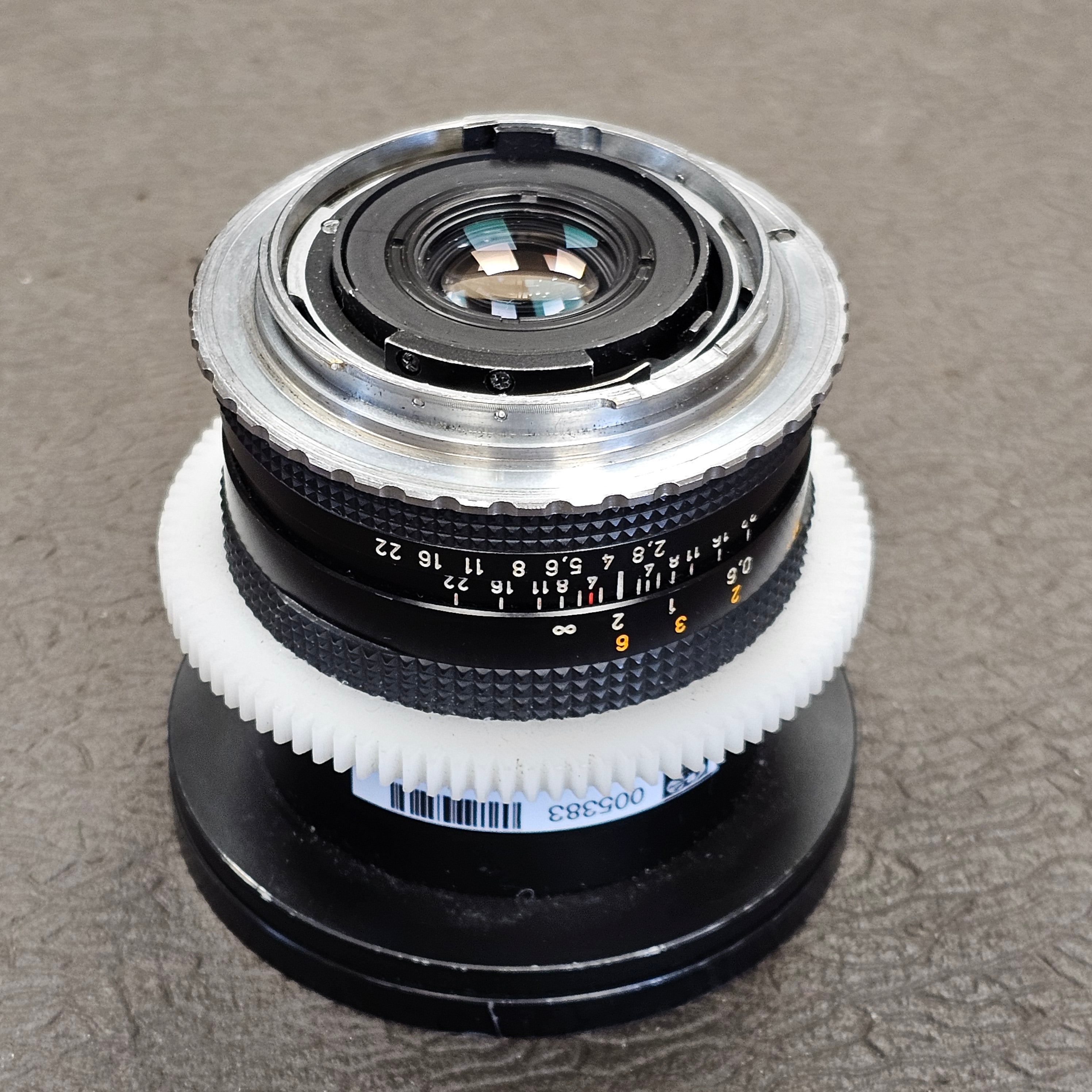 Zeiss Contax Distagon 25mm f2.8 T* Contax Mount Lens S# 6818806