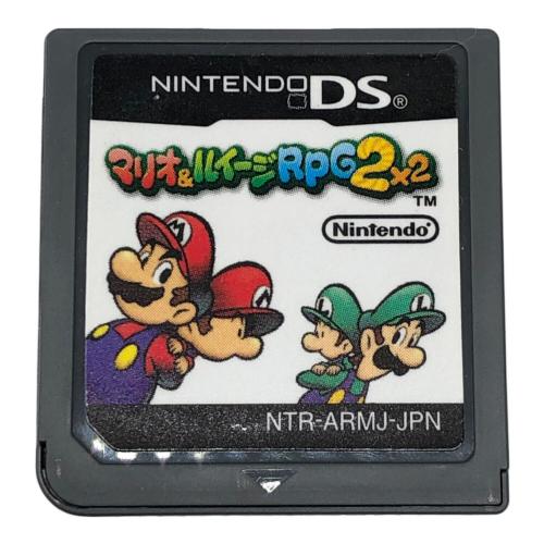 DS用ソフト マリオ＆ルイージRPG2×2 CERO A (全年齢対象)｜トレファク