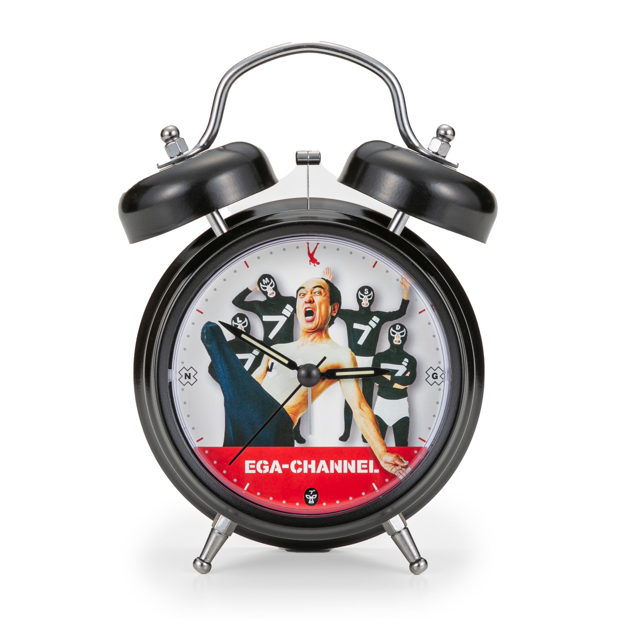 エガちゃんねる目覚まし時計 黒 – エガちゃんねるSHOP