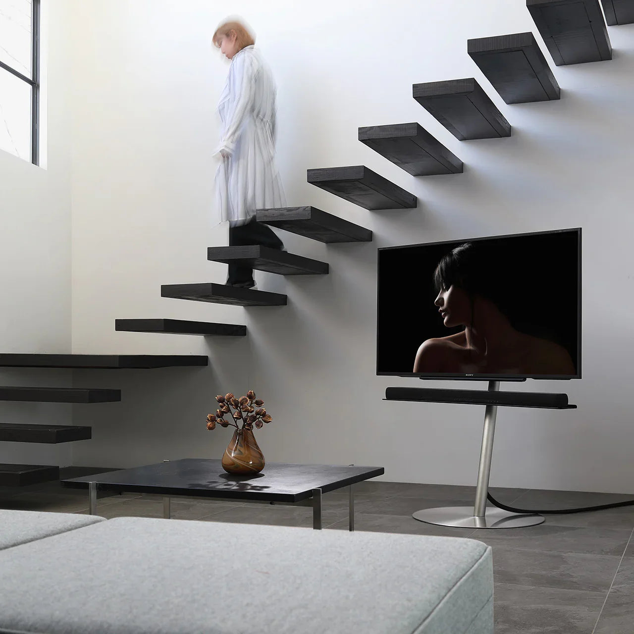 WALL SEVENSTAND A2 STAINLESS FLAT（LARGE TYPE）