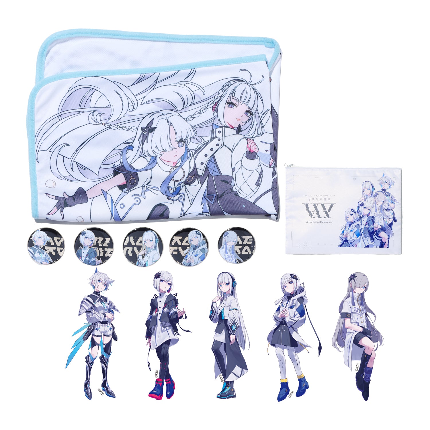 V.I.P】2周年記念V.I.Pグッズセット／音楽的同位体2周年記念