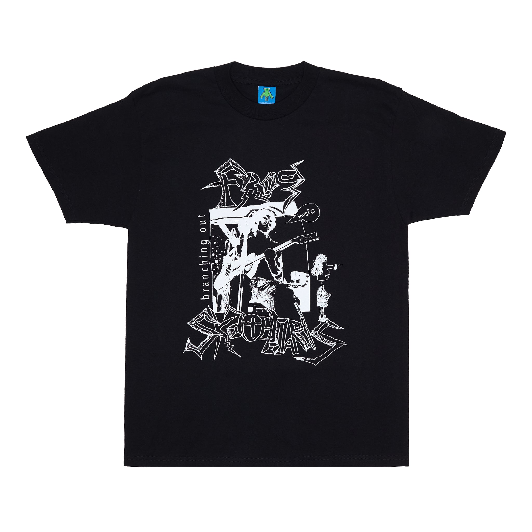 Branching Out Bootleg T-Shirt (Black) – frog skateboards