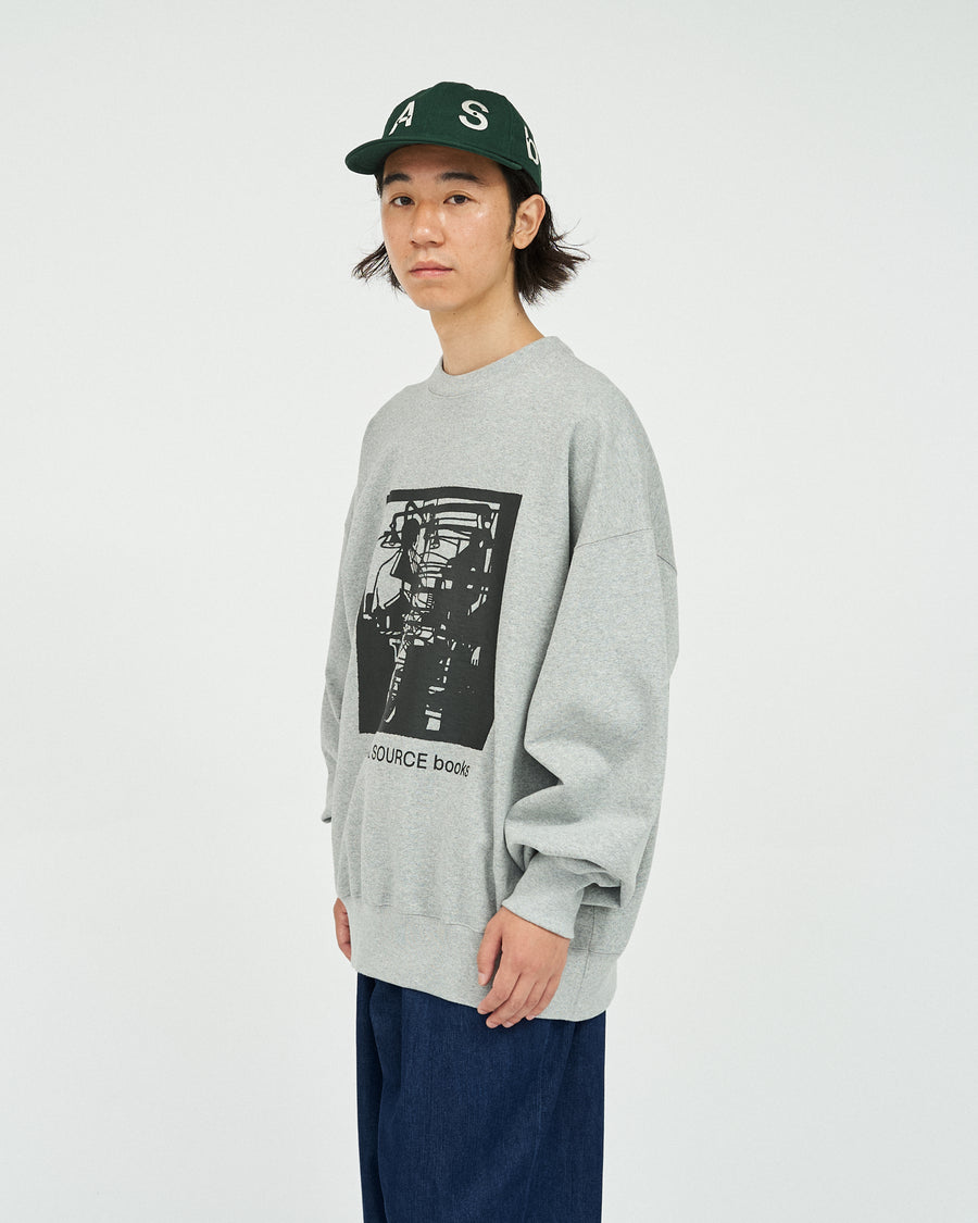AS×FS LIGHT OZ CREW NECK SWEAT “LITHOGRAPH” – FreshService