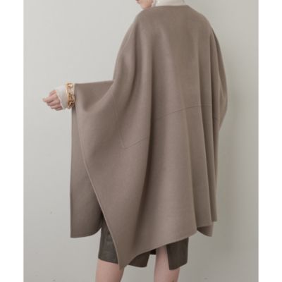 Whim Gazette(ウィム ガゼット)のカシミヤリバーポンチョ通販 | 集英社