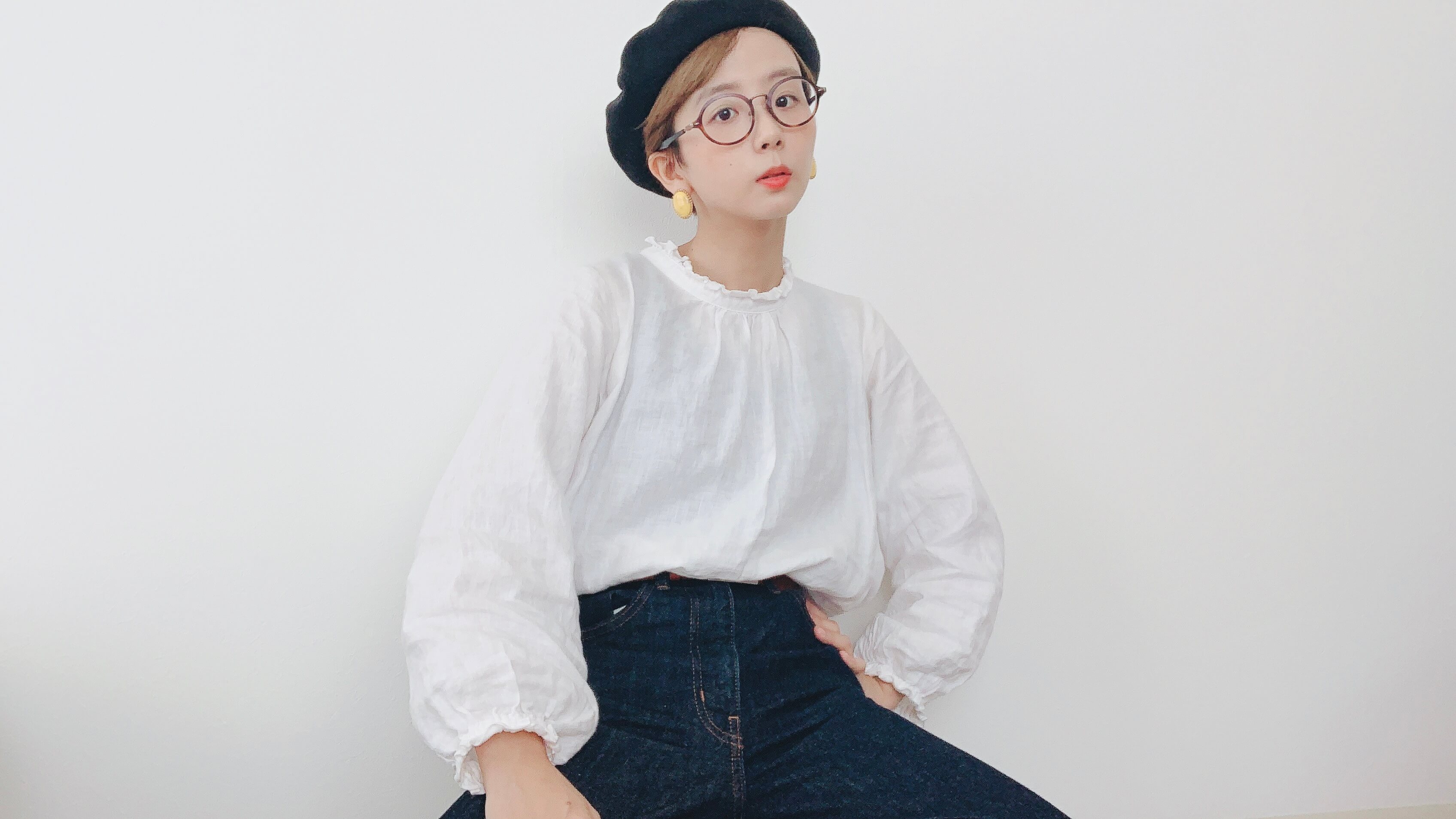 nest Robe( ネストローブ ) 》で見つけた、宝物ブラウス。【 FUDGENA