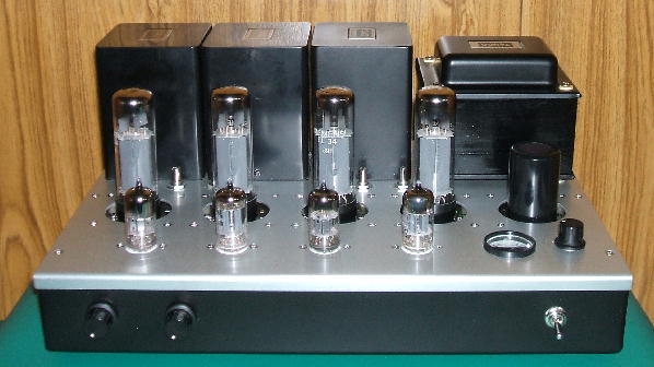 真空管式プッシュプルアンプ製作例（フロービス）